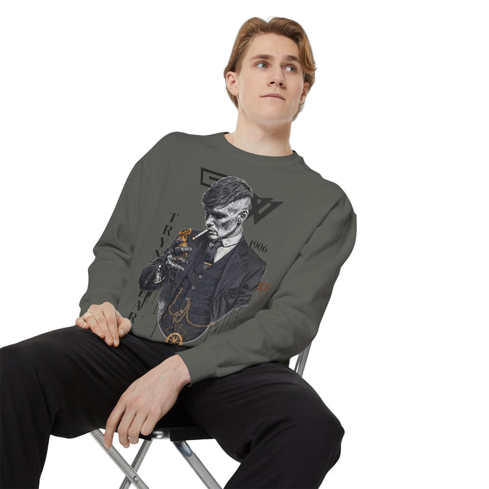 TrynxWear Gentleman Graphic Sweatshirt Vintage