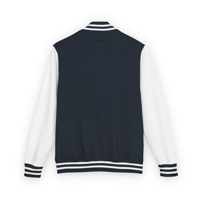 TrynxWear Red & White Varsity Jacket with Winged Logo Letterman Jacket