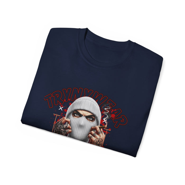 TrynxWear T-Shirt 'Wear Identity' Masked Street Art Tee