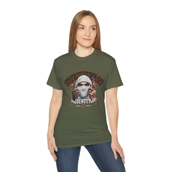 TrynxWear T-Shirt 'Wear Identity' Masked Street Art Tee