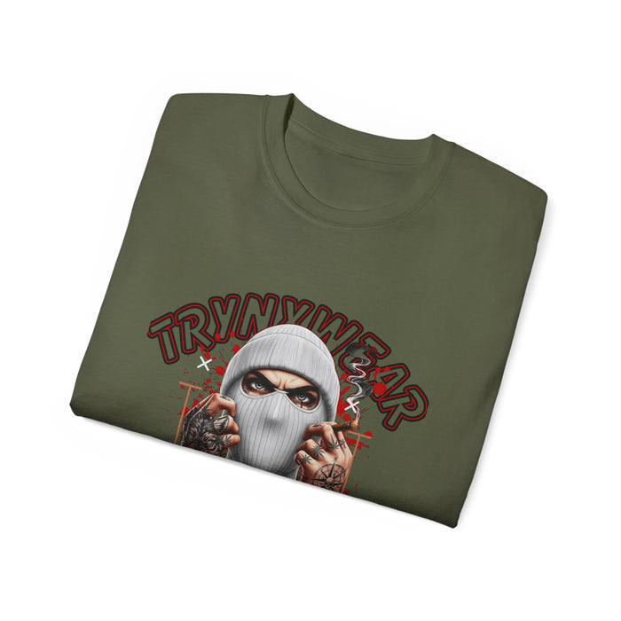 TrynxWear T-Shirt 'Wear Identity' Masked Street Art Tee