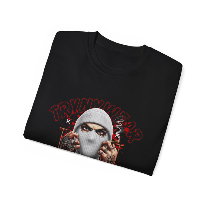 TrynxWear T-Shirt 'Wear Identity' Masked Street Art Tee