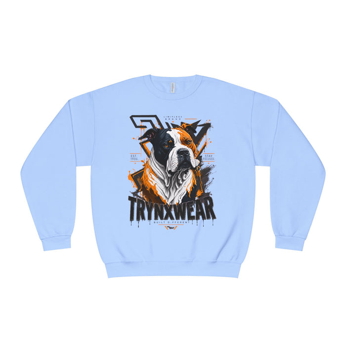TrynxWear Bulldog Graphic Sweatshirt Urban Pet Lover Crewneck