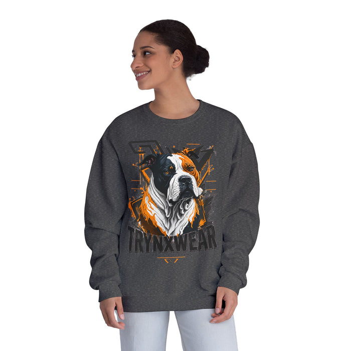TrynxWear Bulldog Graphic Sweatshirt Urban Pet Lover Crewneck