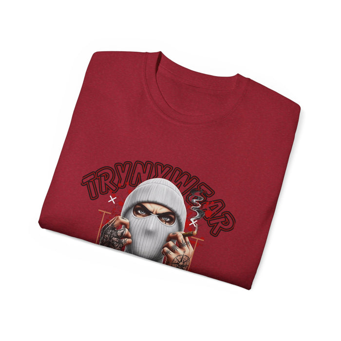TrynxWear T-Shirt 'Wear Identity' Masked Street Art Tee