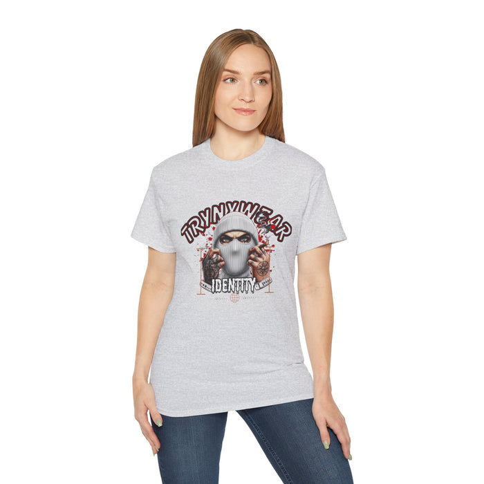 TrynxWear T-Shirt 'Wear Identity' Masked Street Art Tee