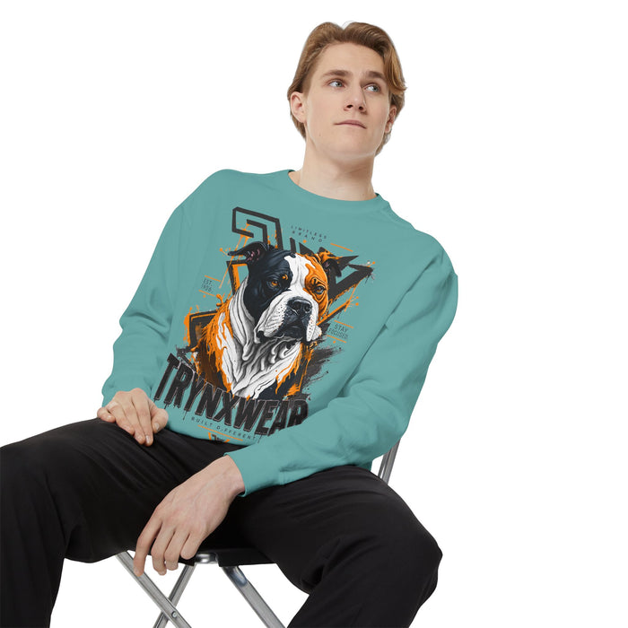 TRYNXWEAR Bulldog Graphic Sweatshirt Urban Pet-Lover Pullover