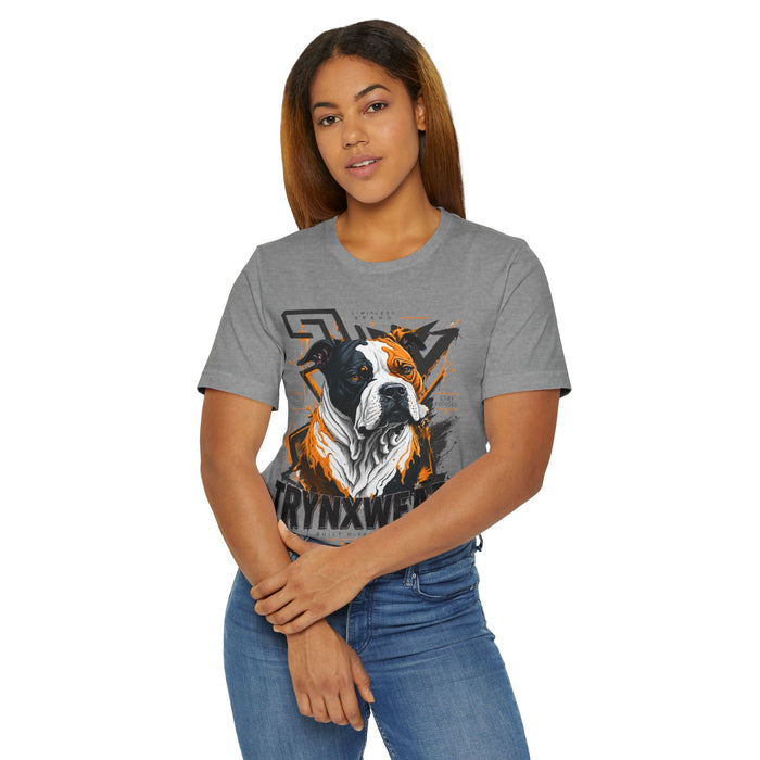 TrynxWear Bulldog Graphic Tee Vintage Dog Design