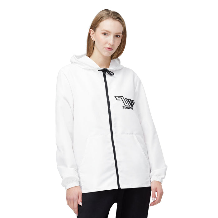 TrynxWear Rottweiler Graphic Windbreaker Jacket Bold Dog Design