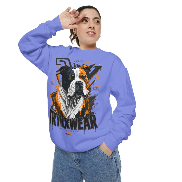 TRYNXWEAR Bulldog Graphic Sweatshirt Urban Pet-Lover Pullover