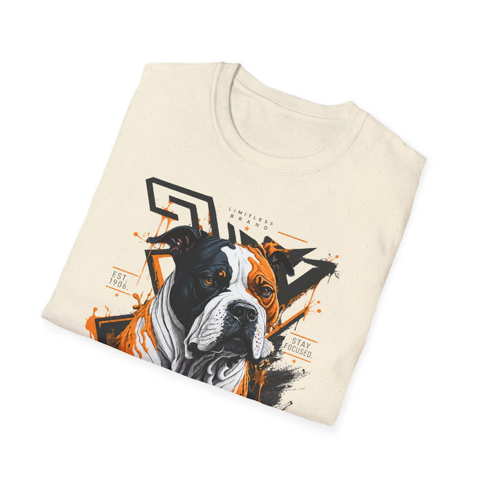 TrynxWear Boxer Dog Graphic T-Shirt Bold Urban Pet Portrait Tee