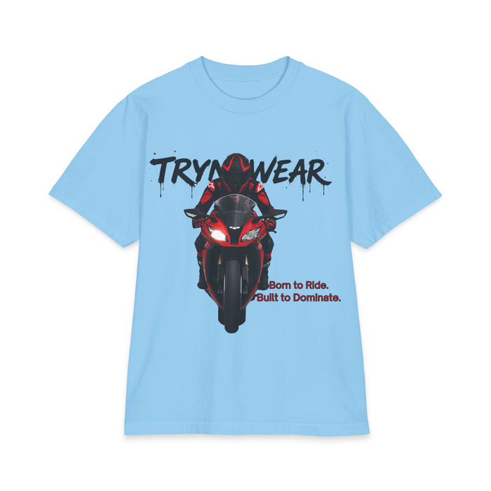 TrynxWear Motorcycle T‑Shirt Red Sportbike Graphic Tee