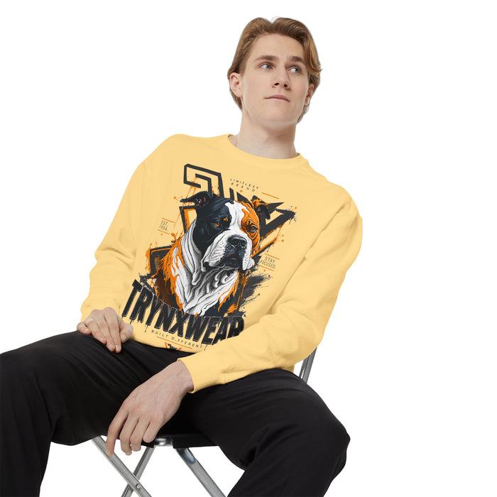TRYNXWEAR Bulldog Graphic Sweatshirt Urban Pet-Lover Pullover