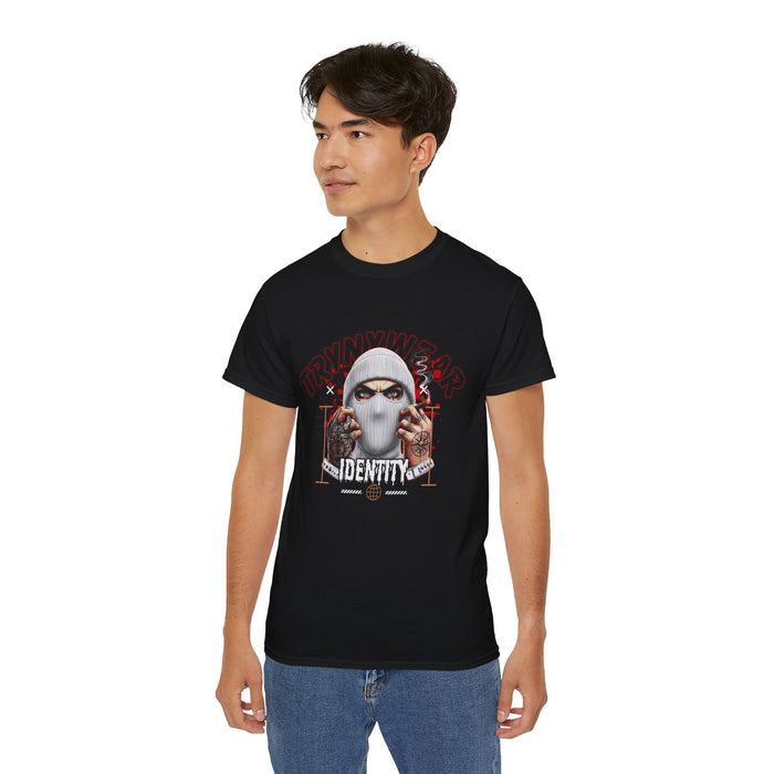 TrynxWear T-Shirt 'Wear Identity' Masked Street Art Tee