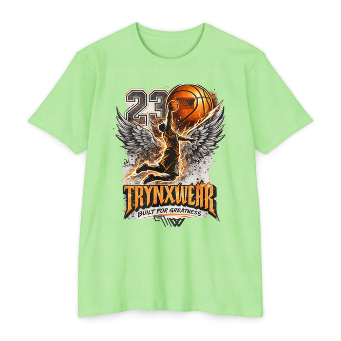 TrynxWear Unisex Basketball Got Wings T-shirt