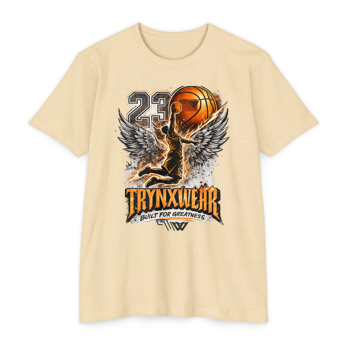 TrynxWear Unisex Basketball Got Wings T-shirt