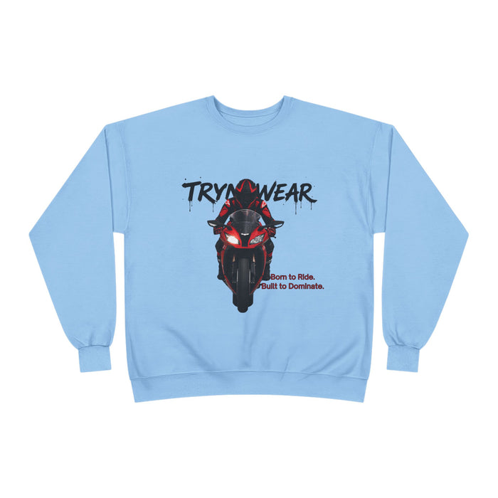 TrynxWear Motorcycle Rider Crewneck Sweatshirt