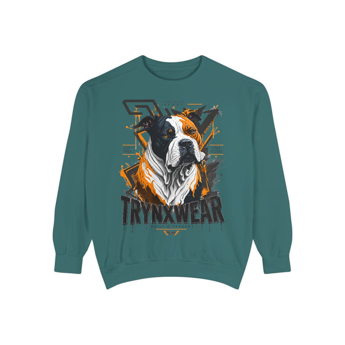 TRYNXWEAR Bulldog Graphic Sweatshirt Urban Pet-Lover Pullover