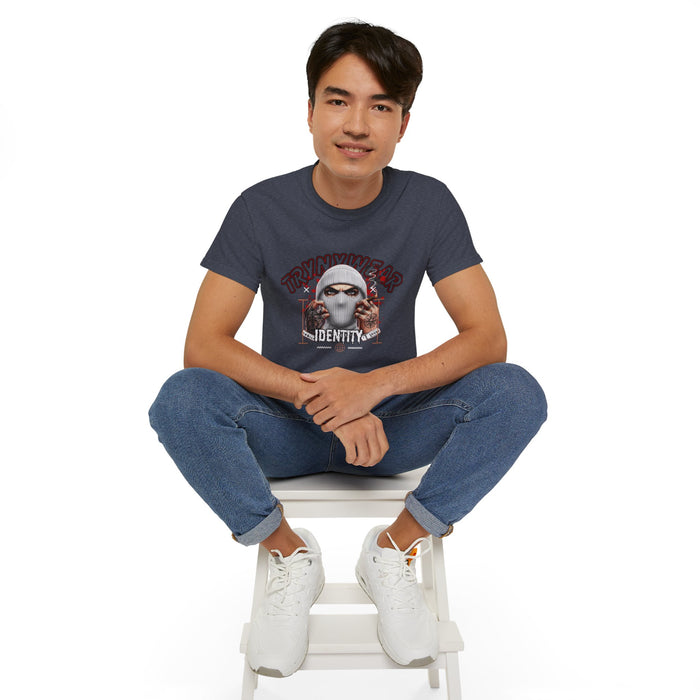 TrynxWear T-Shirt 'Wear Identity' Masked Street Art Tee