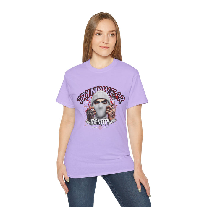 TrynxWear T-Shirt 'Wear Identity' Masked Street Art Tee