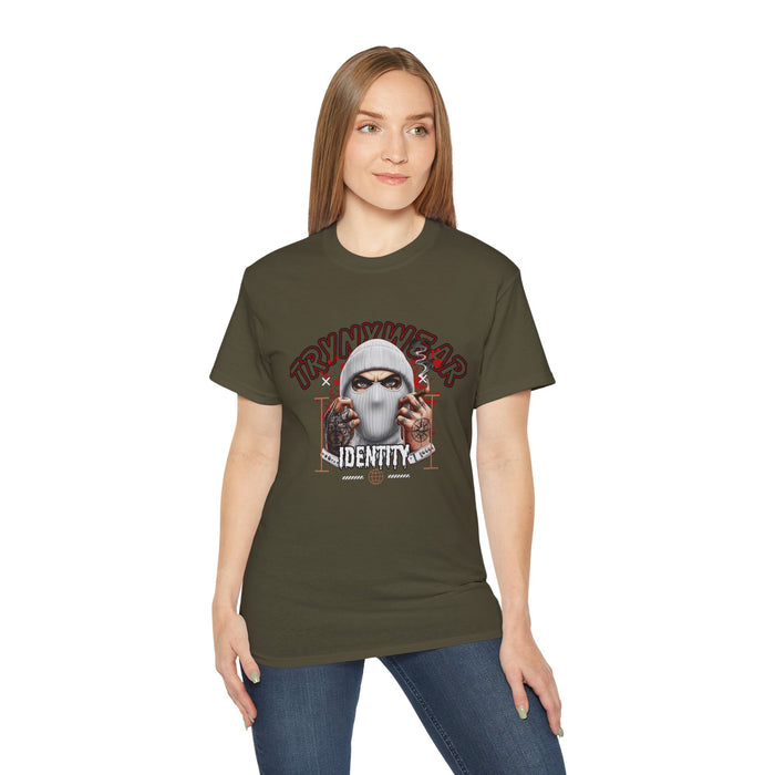 TrynxWear T-Shirt 'Wear Identity' Masked Street Art Tee