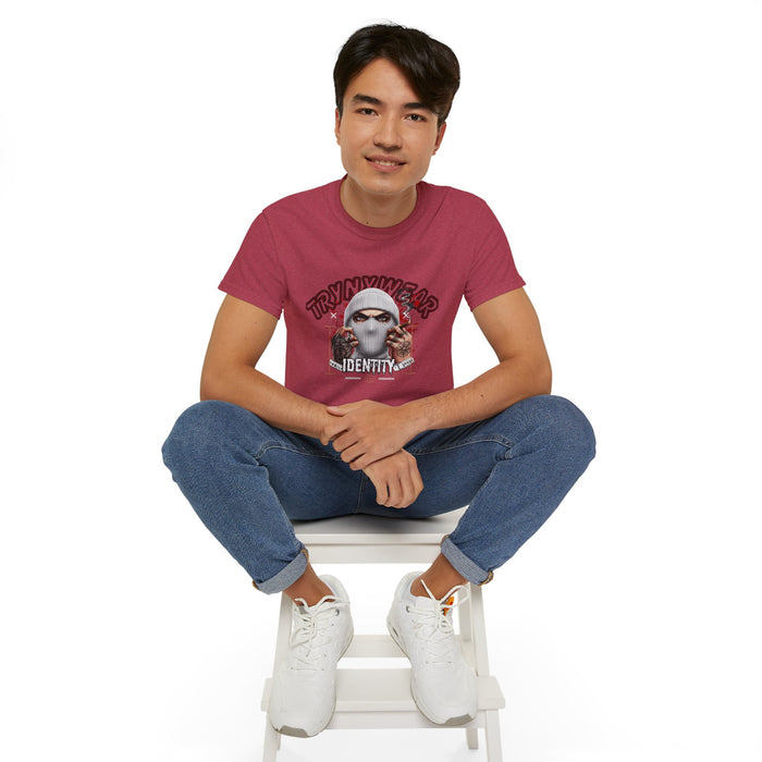 TrynxWear T-Shirt 'Wear Identity' Masked Street Art Tee