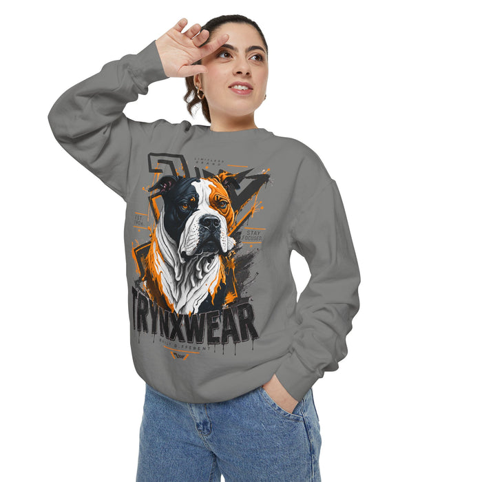 TRYNXWEAR Bulldog Graphic Sweatshirt Urban Pet-Lover Pullover