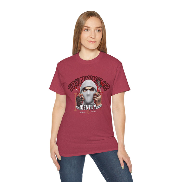 TrynxWear T-Shirt 'Wear Identity' Masked Street Art Tee