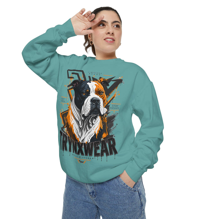 TRYNXWEAR Bulldog Graphic Sweatshirt Urban Pet-Lover Pullover