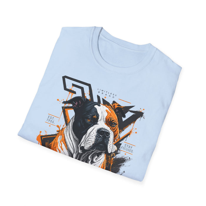 TrynxWear Boxer Dog Graphic T-Shirt Bold Urban Pet Portrait Tee