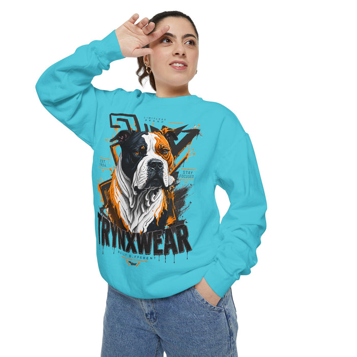 TRYNXWEAR Bulldog Graphic Sweatshirt Urban Pet-Lover Pullover