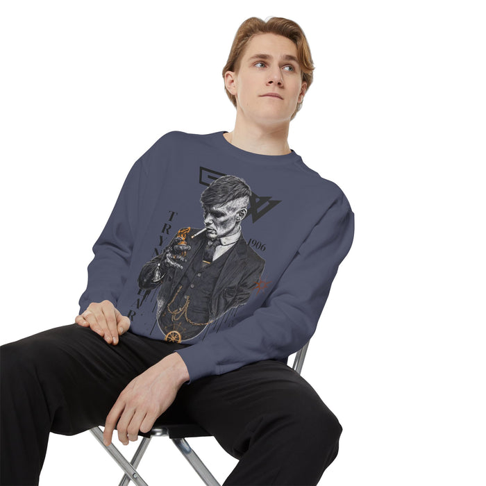 TrynxWear Gentleman Graphic Sweatshirt Vintage
