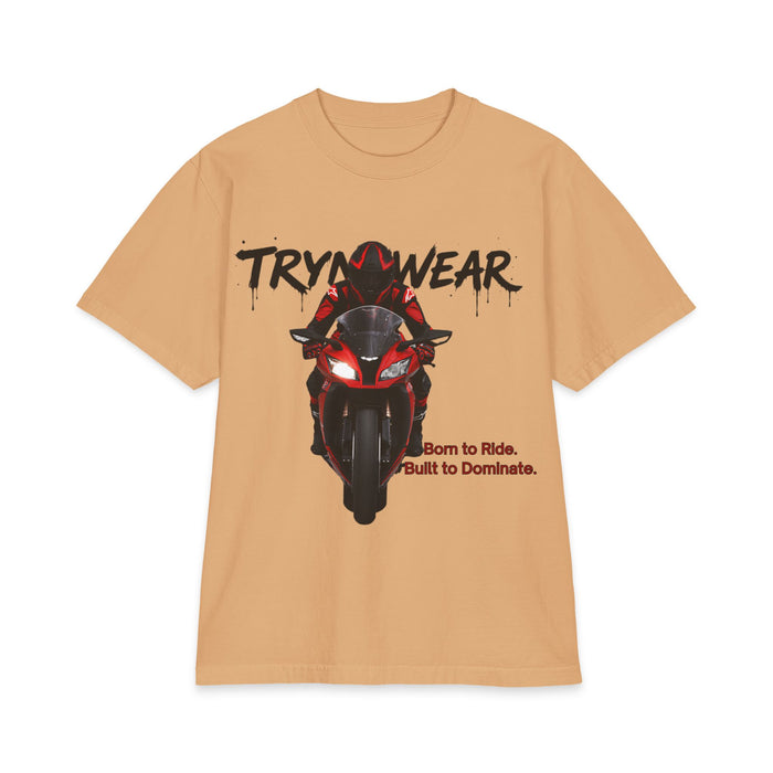 TrynxWear Motorcycle T‑Shirt Red Sportbike Graphic Tee