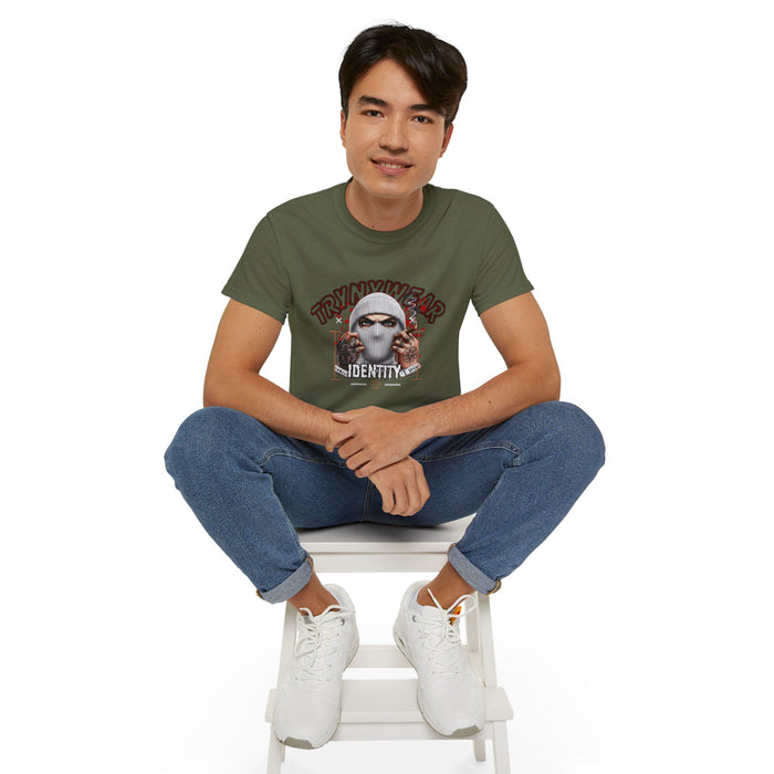 TrynxWear T-Shirt 'Wear Identity' Masked Street Art Tee