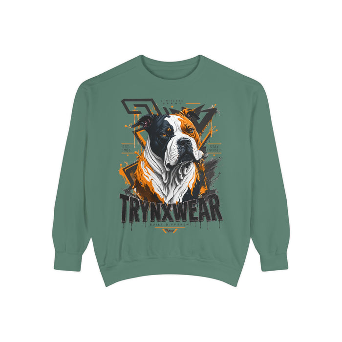 TRYNXWEAR Bulldog Graphic Sweatshirt Urban Pet-Lover Pullover