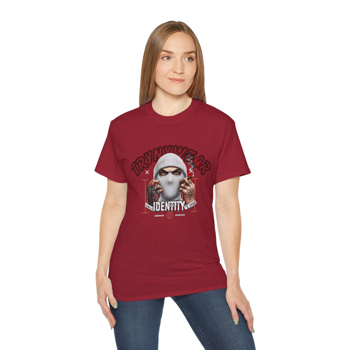 TrynxWear T-Shirt 'Wear Identity' Masked Street Art Tee