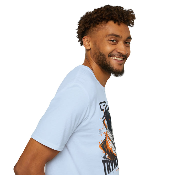 TrynxWear Boxer Dog Graphic T-Shirt Bold Urban Pet Portrait Tee