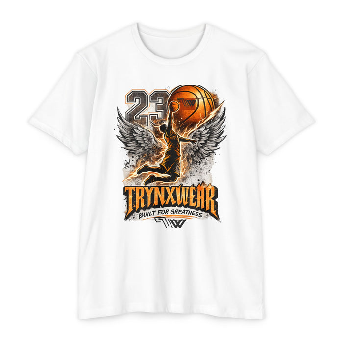 TrynxWear Unisex Basketball Got Wings T-shirt