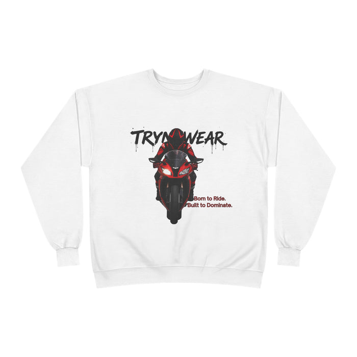 TrynxWear Motorcycle Rider Crewneck Sweatshirt