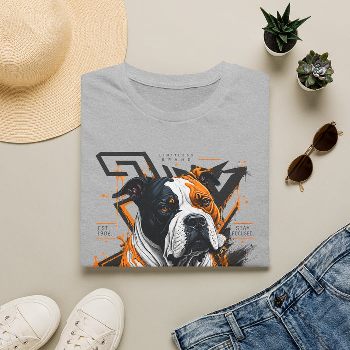 TrynxWear Boxer Dog Graphic T-Shirt Bold Urban Pet Portrait Tee