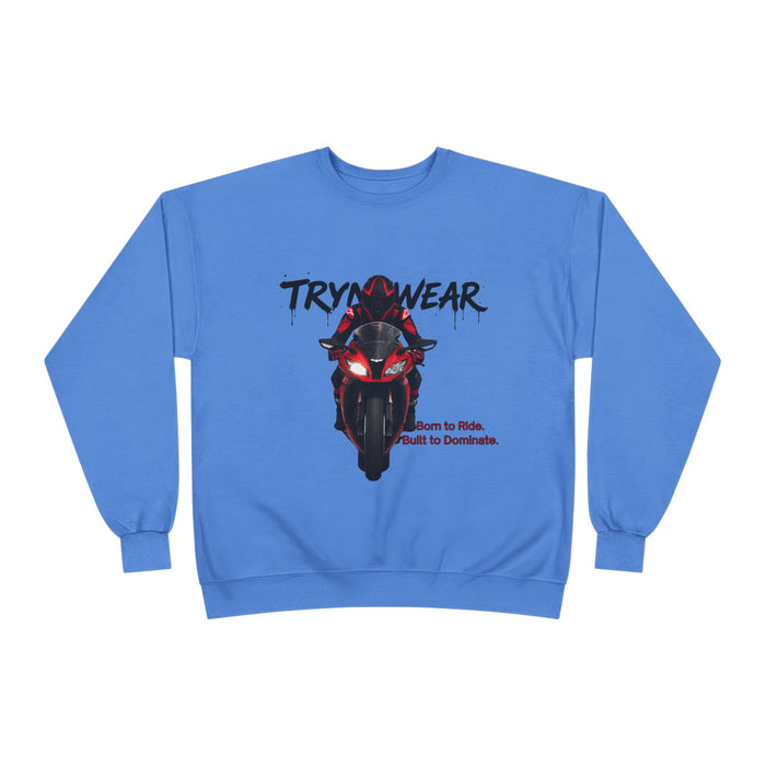 TrynxWear Motorcycle Rider Crewneck Sweatshirt