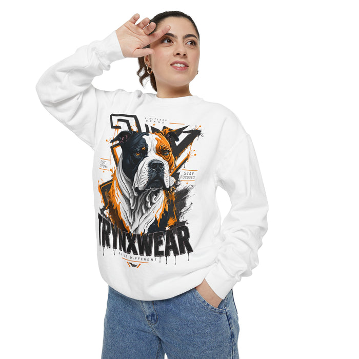 TRYNXWEAR Bulldog Graphic Sweatshirt Urban Pet-Lover Pullover