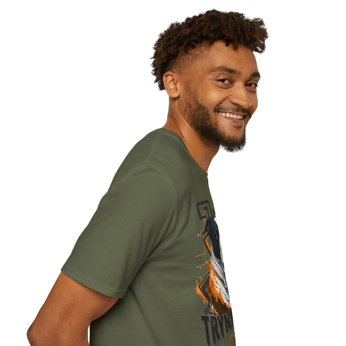 TrynxWear Boxer Dog Graphic T-Shirt Bold Urban Pet Portrait Tee