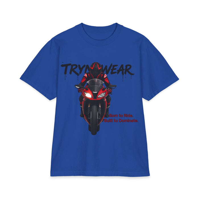 TrynxWear Motorcycle T‑Shirt Red Sportbike Graphic Tee