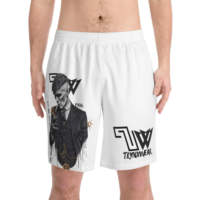 TrynxWear Men's Elastic Beach Shorts (AOP)