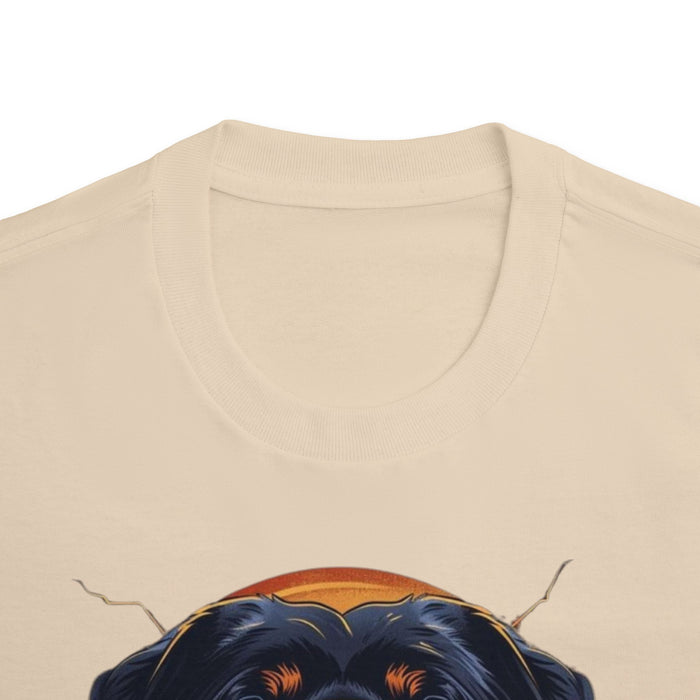 TrynxWear Rottweiler Roar Graphic Tee Vintage Dog Design