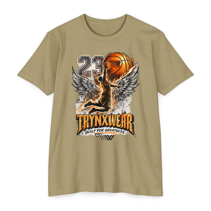 TrynxWear Unisex Basketball Got Wings T-shirt
