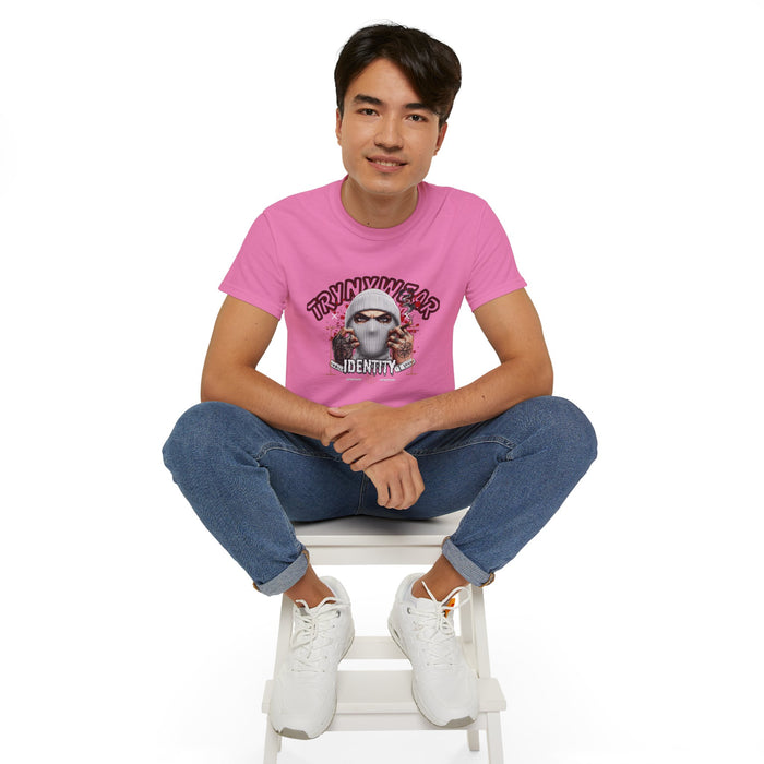 TrynxWear T-Shirt 'Wear Identity' Masked Street Art Tee