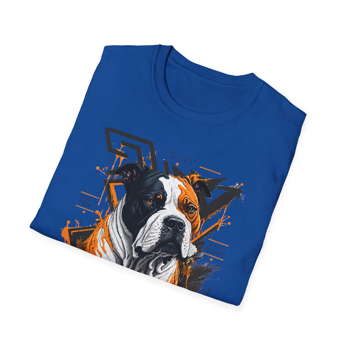 TrynxWear Boxer Dog Graphic T-Shirt Bold Urban Pet Portrait Tee