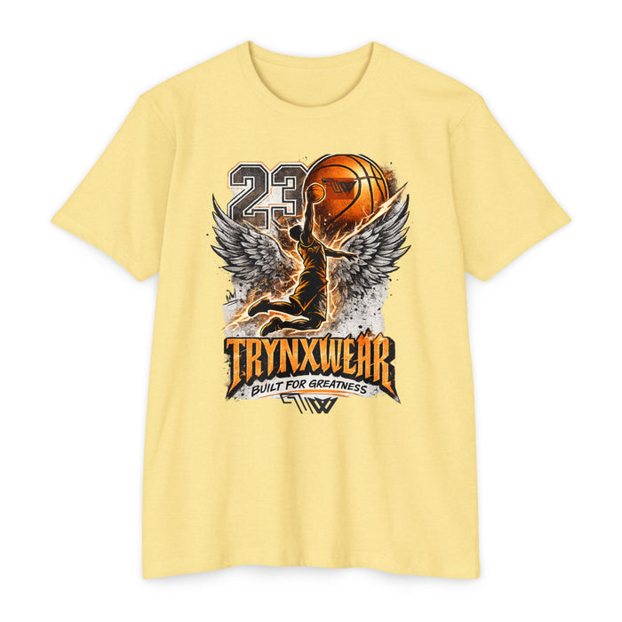 TrynxWear Unisex Basketball Got Wings T-shirt